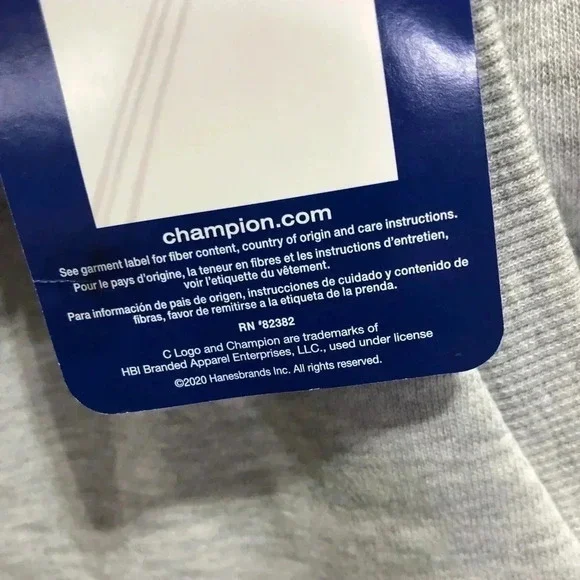 Champion Fleece Lined Joggers/sweatpants,hip pockets,drawcord elastic waist,logo - Picture 3 of 8